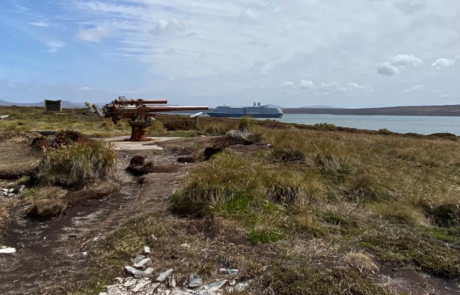 Remnant of the 1982 Falklands war